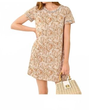 Lilly Pulitzer Cody Short Sleeve Dress - Natural