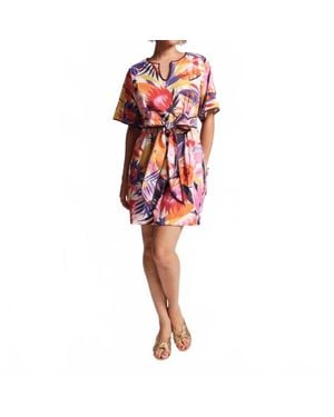 Frances Valentine Doris Dress Lani Print - Red