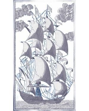 Inoui Edition 100 Des Rives Et Des Reves Scarf - Blue