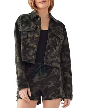 DL1961 Annie Denim Lightweight Cropped Jacket - Black
