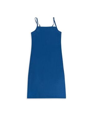 WORLD WIDE LTD Back Tie Dress - Blue