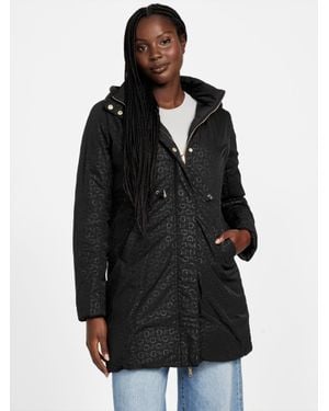 Guess Virginia Reversible Padded Jacket - Black