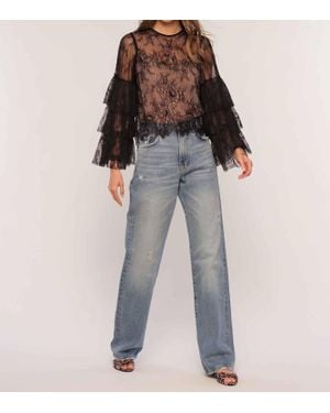 Heartloom Cynthia Lace Top - Black