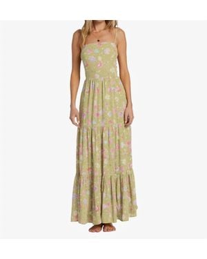 Billabong Riviera Romance Maxi Dress - Metallic