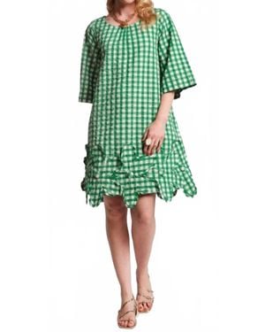 Frances Valentine Zennia Mini Dress - Green