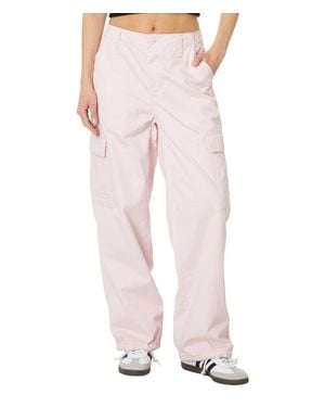 Levi's 94 Baggy Cargo Pants Chalk Loose Fit Mid Rise Gbo3952 - Pink