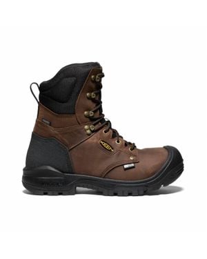 Keen Independence 8" Waterproof Soft Toe Work Boots - Brown
