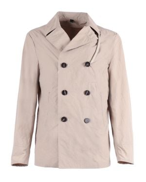 Camplin Double Breasted Minimalist Jacket - Natural