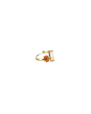Aliita Doble Baguette Ring - Multicolor