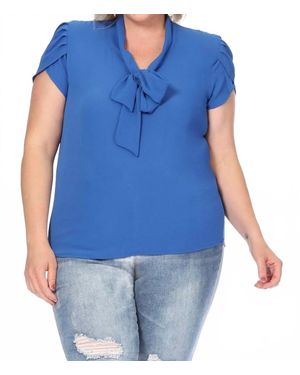 Moa Collection Casual Blouse - Blue