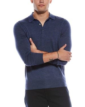 Brooks Brothers Basic Wool Polo Shirt - Blue