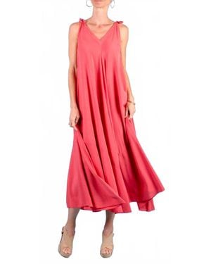 Gigi Moda Da Amico Maxi Dress - Red