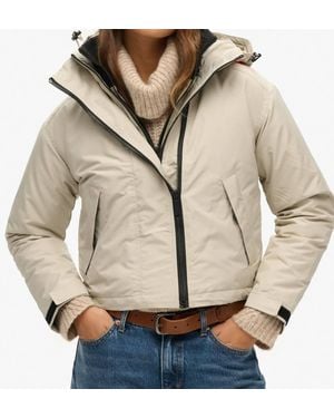Superdry Code Windcheater Jacket - Natural