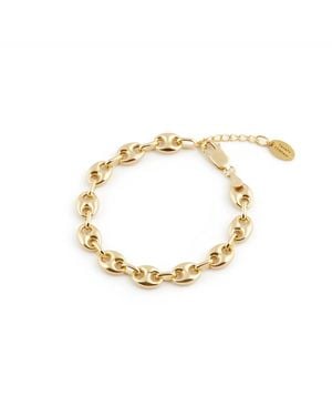Twenty Compass Louvres Bracelet - Metallic