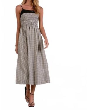 Elan Spaghetti Strap Maxi Dress - Multicolor