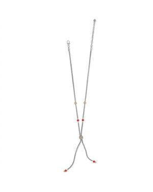 Brighton Meridian Two-Tone Y Necklace - Metallic