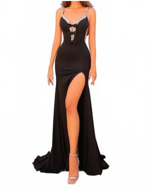 Amarra Fitted Gown - Black
