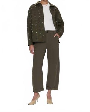 Pistola Cosette Relaxed Utility Jacket - Green