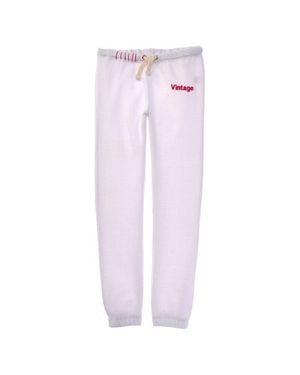 Vintage Havana Exposed Stitch Jogger - Pink