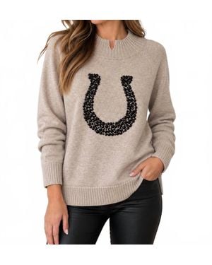Lisa Todd Lucky U Sweater - Natural