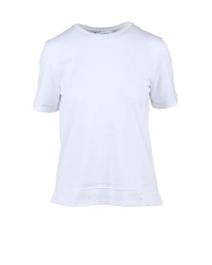 Gran Sasso Essential Crew Neck Cotton T-Shirt - White