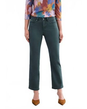 Fdj Olivia Ankle Bootcut Jeans - Blue