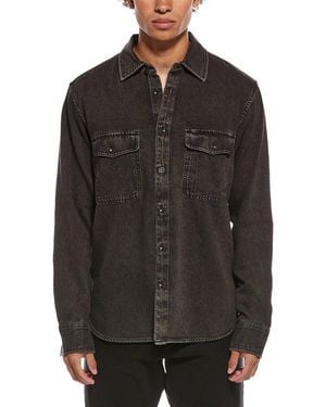 Rag & Bone Infuse Denim Shirt - Black