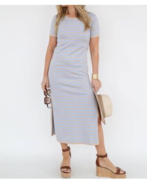 BURGESS SWEATERS Trixie Dress - Blue