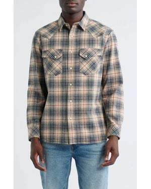Pendleton Wyatt Snap-Up Shirt - Gray
