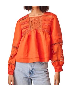 Hunter Bell Celine Top - Orange