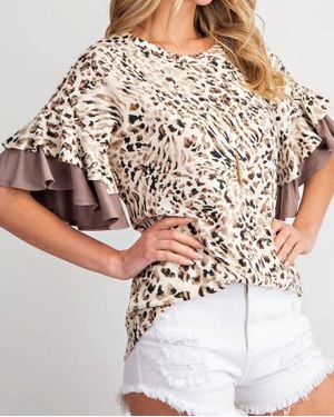 143 Story Ruffled Blouse - White
