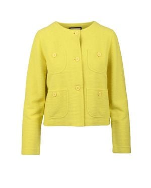 Bruno Manetti Cotton Jacket - Yellow