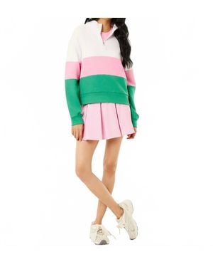Addison Bay Smooth Sport Pleated Racquet Skort - Multicolor