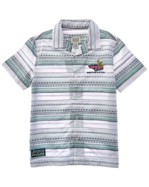 Scotch & Soda Dobby Shirt - Gray