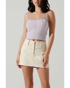 Astr Milani Skirt - Natural