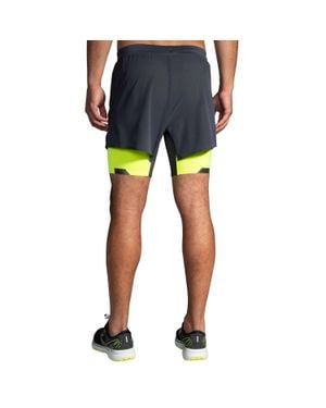 Brooks Run Visible 2-In-1 Training Short - Blue