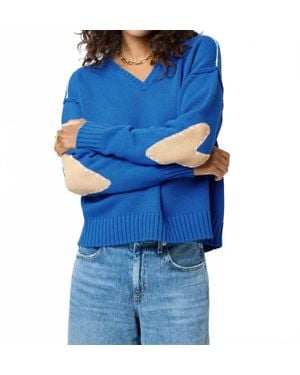 Kerri Rosenthal Frenchy Cotton Sweater - Blue