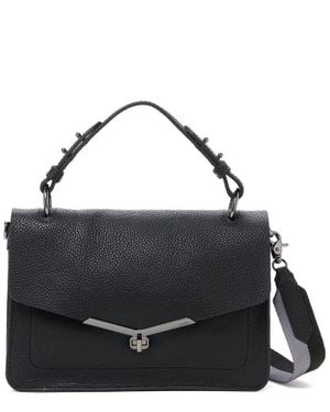 Botkier Valentina Flap Satchel - Black