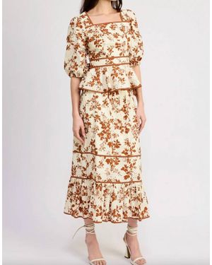 En Saison Emilia Top - Natural