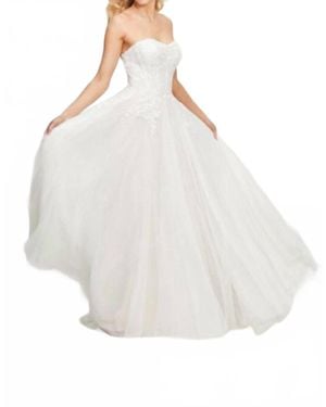 Watters Jillie Sweetheart Neckline Bridal Gown - White