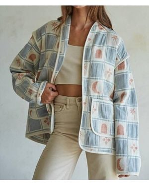 By Together Maison Quilted Jacket - Green