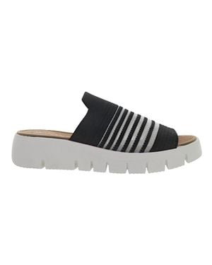 Bernie Mev Fx Iris Slide Sandal - Black