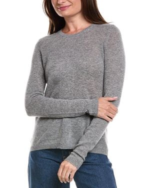 Forte Crewneck Cashmere Sweater - Gray