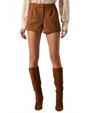 Astr Jude Shorts - Brown