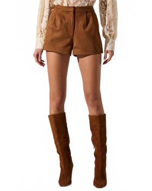 Astr Jude Shorts - Brown