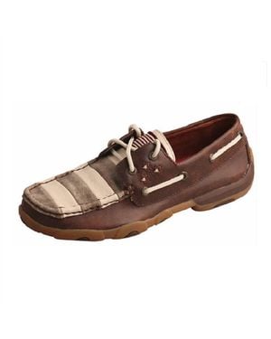 Twisted X Driving Moccasin - Brown