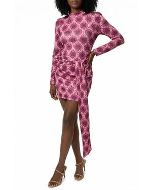 AREA STARS Dara Fleur Dress - Red
