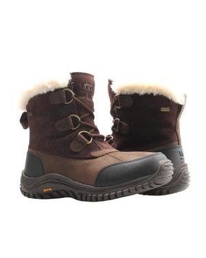 UGG Ostrander 1008125-Stt Boots Stout Leather Waterproof Rhs7216 - Black