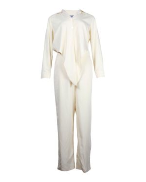Nanushka Tie-Front Jumpsuit - White