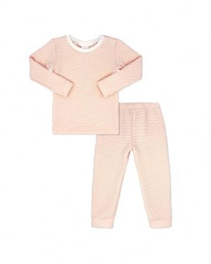 Lullaby Set Girl's Quincy Quilted Play Set - White